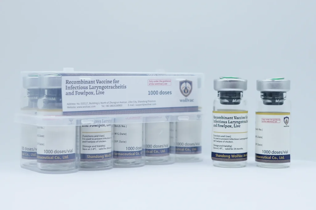 Recombinant Vaccine For Infectious Laryngotracheitis And Fowlpox, Live